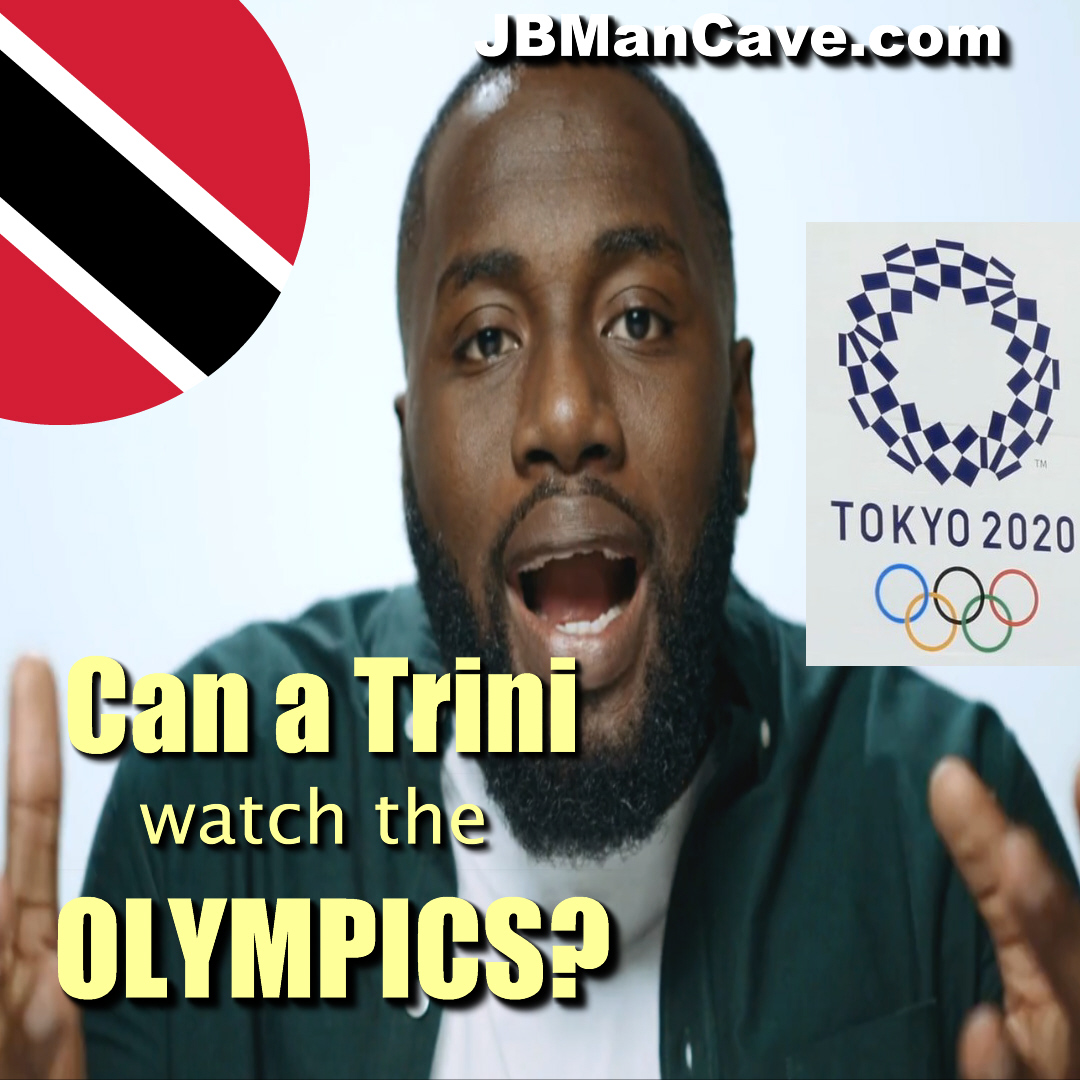 Trini trying to see Tokyo 2020 Olympics on TV