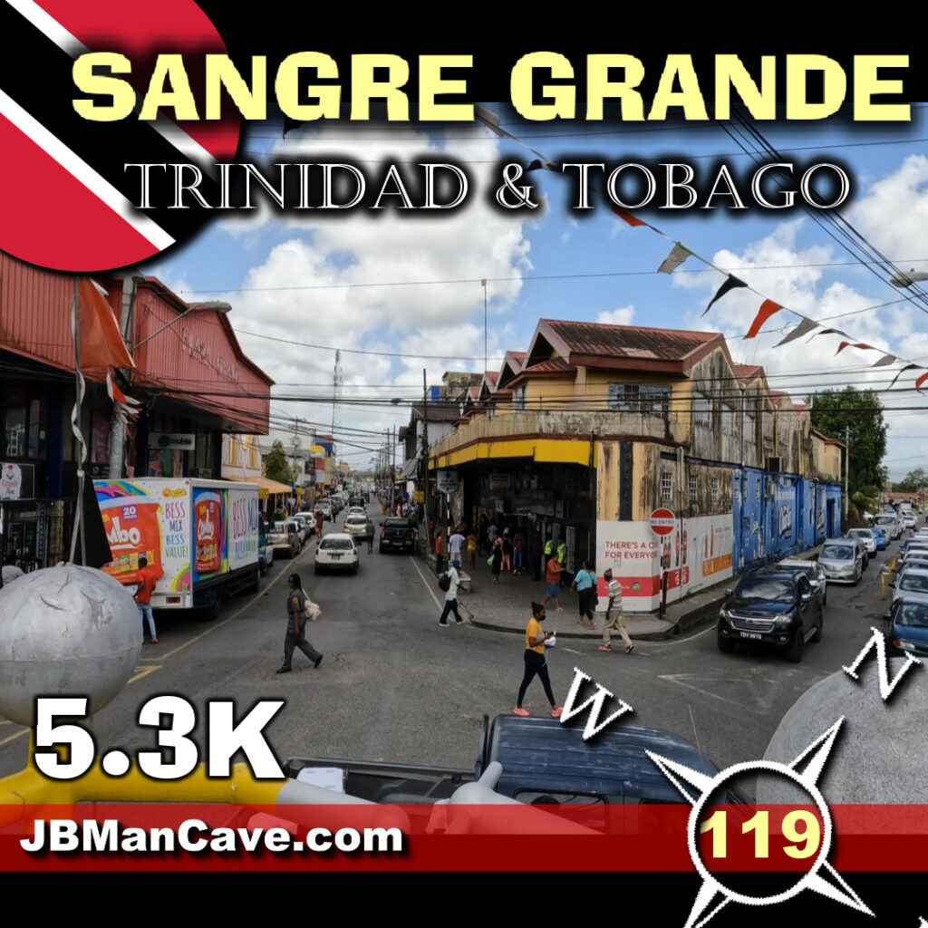 Walking around Sangre Grande, Trinidad