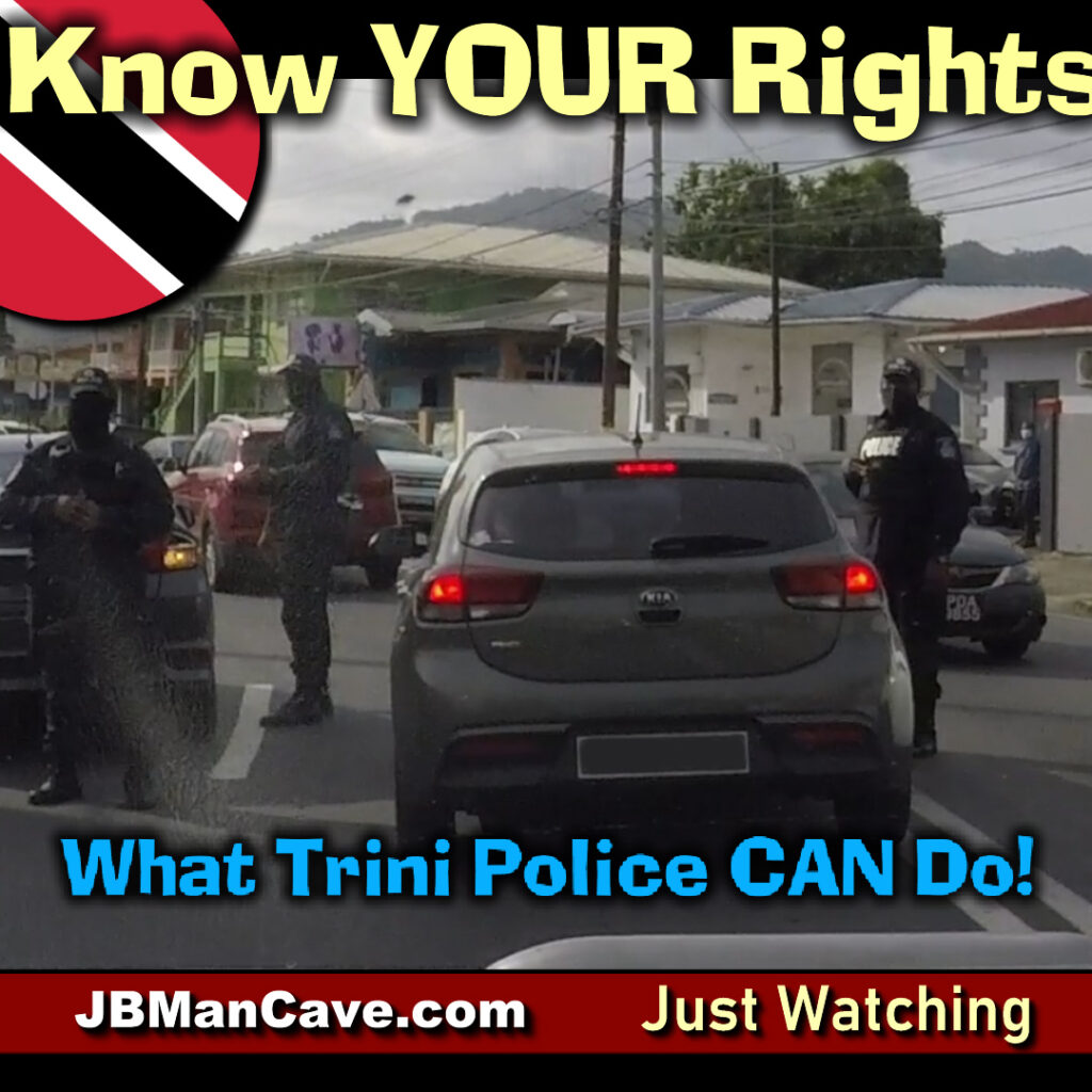 Trini police stop